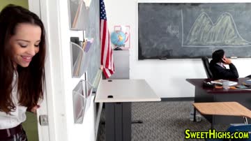 Petite student gets fucked