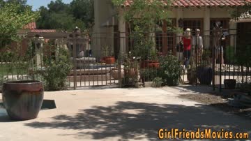Pretty teen gets fingered
