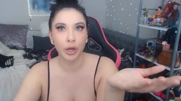 Full-bosomed Brunette And Her Busty Buxom Performance Live