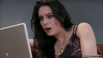 Lesbian brunette has anal with ex gf