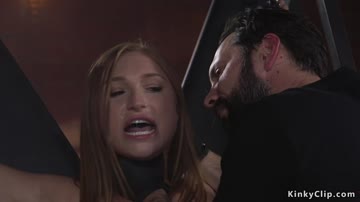 Busty anal slave is brutal fucked