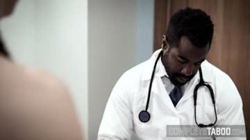 Teen rides black doctors mamba