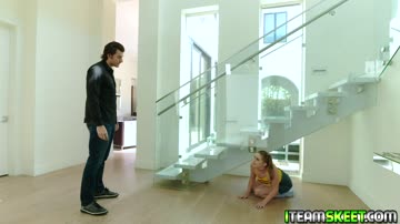Laney Grey rides the studs long pole into orgasmic euphoria