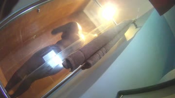 Spying on my booty black stepmom