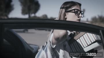 Kinky teen giving blowjob and getting rim