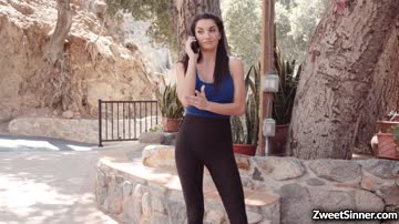 Gorgeous Silvia Saige hotwifing with handsome neighbor