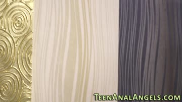 Analized and ass toyed teen jizzed