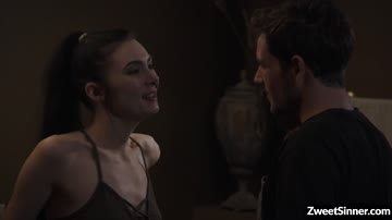 Flirty tattooed girlfriend Marley Brinx loves huge cock