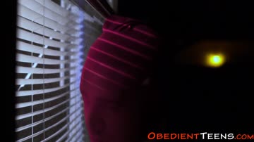 Teen dominated and plowed roughly by big cock