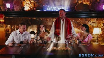 Eaten out milf pornstar bounces on cock