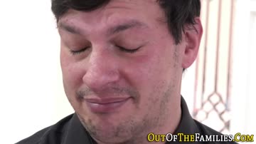 Tongued teenage stepdaughter