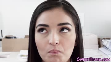 Highschool teen gets banged and facialized
