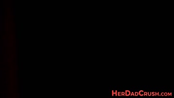 Stepdaughter gets mouth and face spermed