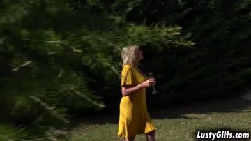 Hot granny Milf Amy gets seduced by her younger neighbor