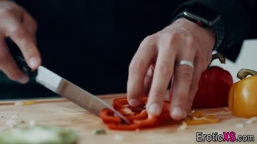 Eaten out busty beauty gets cum