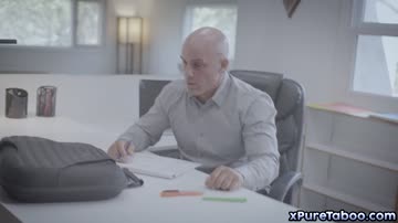 Boss fucks his hot secretary Brett Rossi at his office