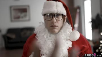 Bad Santa fucks teen Emily Willis who still believes