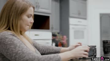 Busty couchsurfer steals from her host who catches her