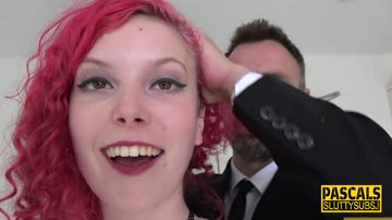 Redheaded sub slut Charlie Ten nailed