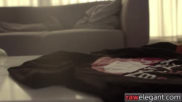 Busty model cocksucking black guy before sex