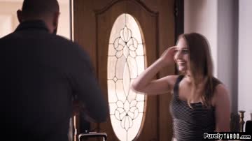 Sleazy perv uncle uses leverage to fuck his petite stepniece