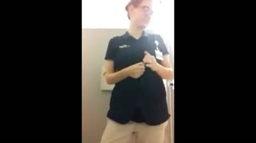 risky work break in a sales outlet