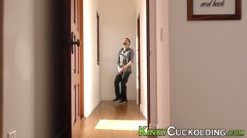 Stockinged cuckolding whore with big tits