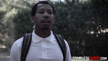 Teen cuckolds boyfriend with black guy