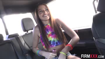 Anally toying teen babe gets ass fucked