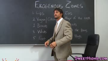 Highschool teen pounded by teachers shlong