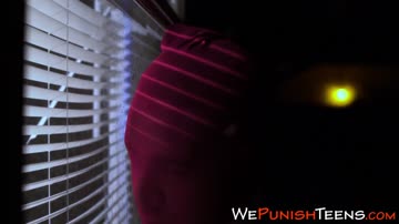 Roughly fucked kinky teen gets mouth jizzed