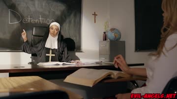 Markus fucks Riley Steeles pretty face and then Markus wets his dick