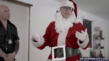 Fired Santa Claus takes revenge by fucking boss dauther