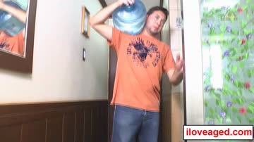 Water service man Pablo fucked Brenda in her room