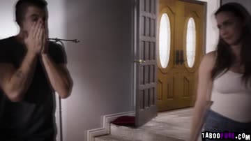 Chanel Preston masturbates and gets wet while the siblings are fucking