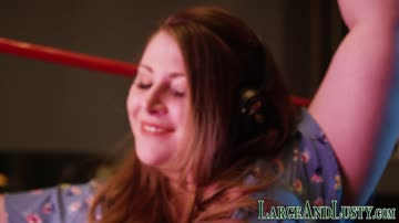 Large lesbians with huge boobs scissor