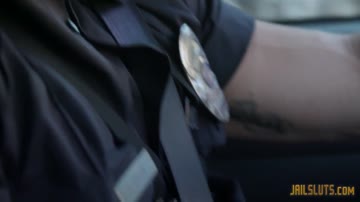 Teenage slut plowed by officer