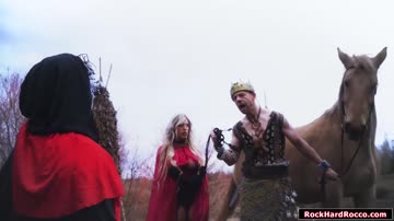 Busty witch gets analed reamed by witch slayer and squirts