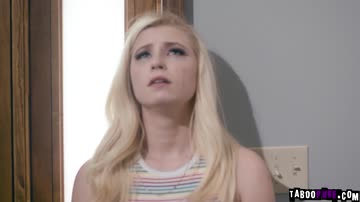 Blonde teen fucked like a spreadeagle in front of her parents