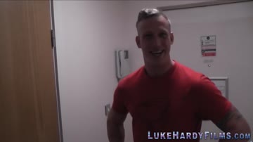 Plump brit fucks pornstar Luke Hardy