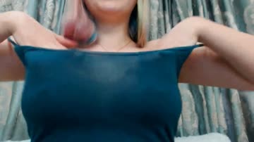 Alluring Blonde Having Her Private Webcam Show