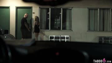 Young hooker busted by a dirty cop who has a way out