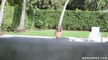 Bethany Benz Poolside Sex