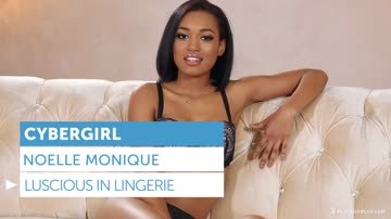 Noelle Monique Is Luscious In Lingerie Playbou